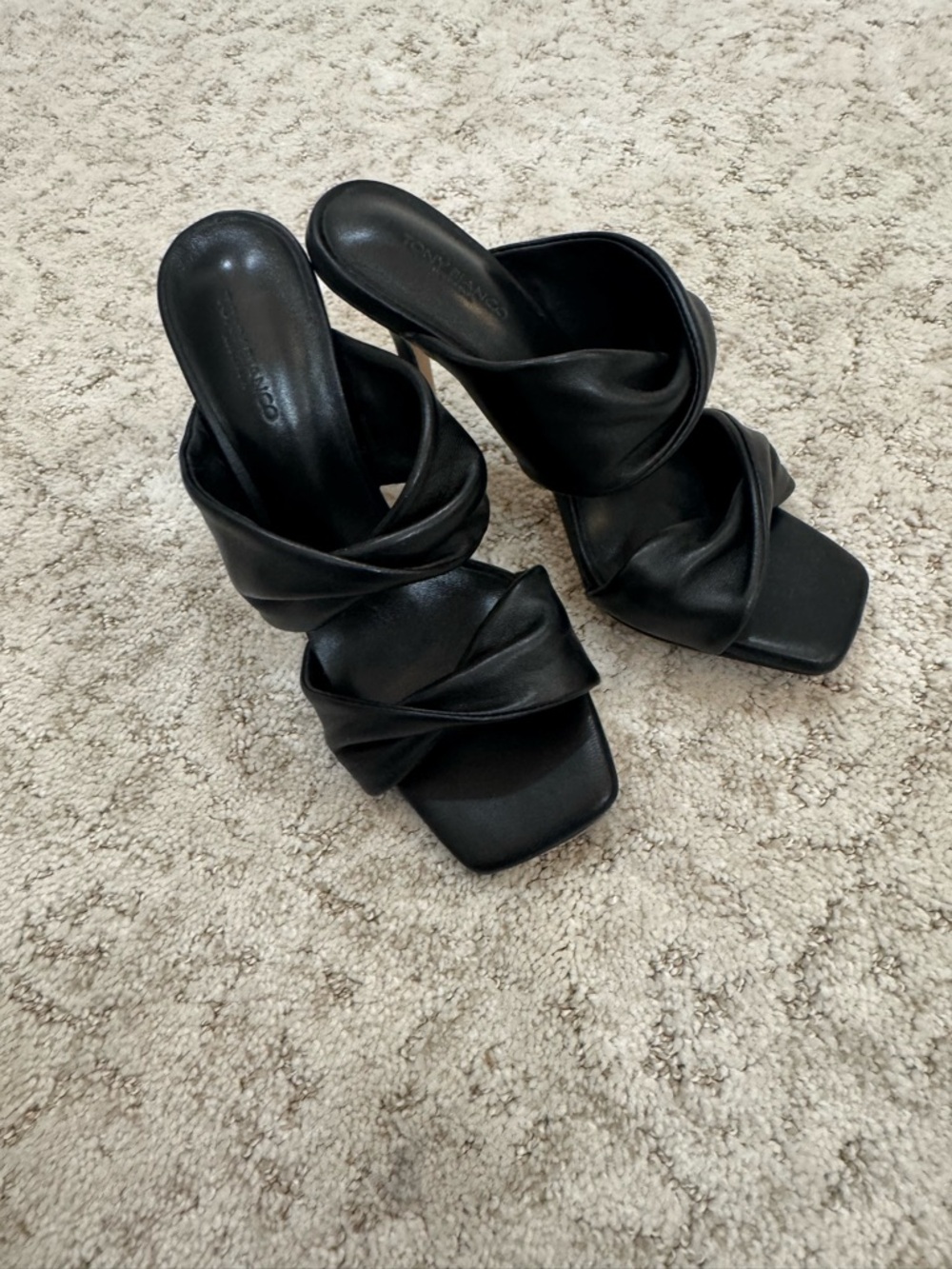 Tony Bianco mule high heels